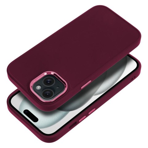 Futerał FRAME do IPHONE 15 fioletowy