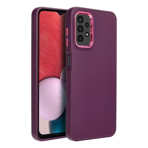 Futerał FRAME do SAMSUNG A13 5G / A04S fioletowy