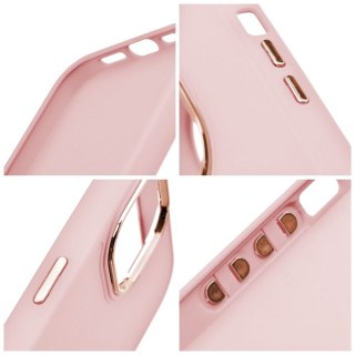 Futerał FRAME do SAMSUNG S22 Ultra pudrowy róż