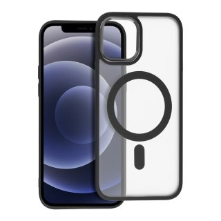 Futerał MATTE MAG COVER kompatybilny z MagSafe do IPHONE 12 / 12 Pro czarny