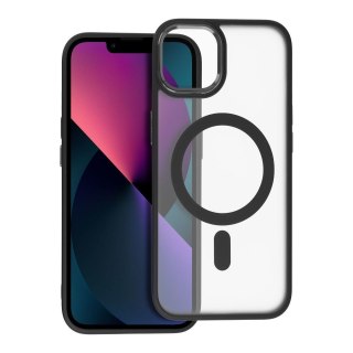 Futerał MATTE MAG COVER kompatybilny z MagSafe do IPHONE 13 czarny