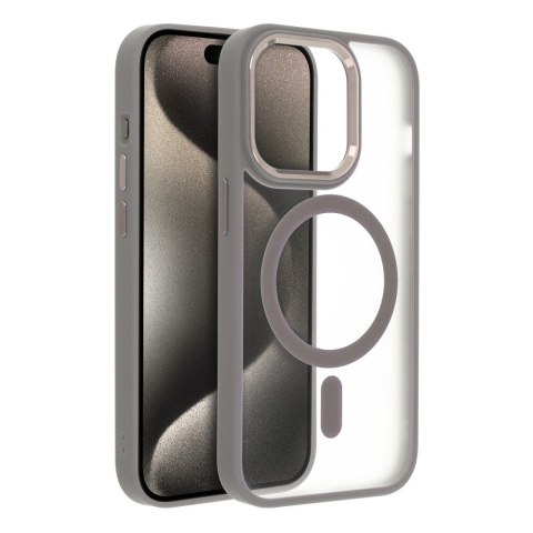 Futerał MATTE MAG COVER kompatybilny z MagSafe do IPHONE 16 Pro tytanowy Futerał MATTE MAG COVER kompatybilny z MagSafe do IPHONE 16 Pro tytanowy