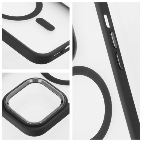 Futerał MATTE MAG COVER kompatybilny z MagSafe do SAMSUNG S25 ULTRA czarny