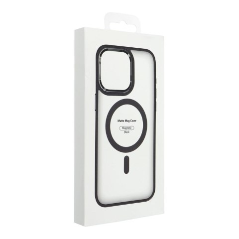 Futerał MATTE MAG COVER kompatybilny z MagSafe do SAMSUNG S25 ULTRA czarny