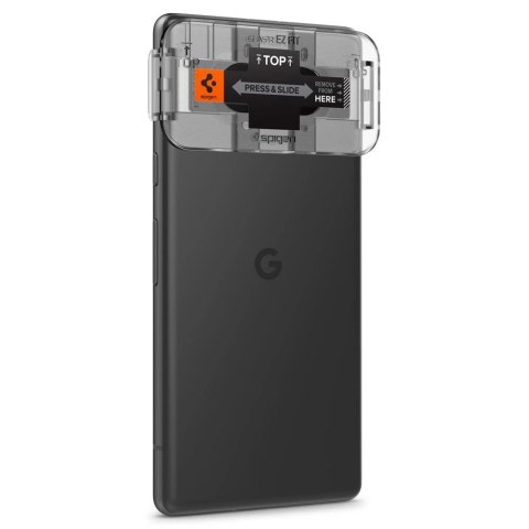 Osłona aparatu Spigen Glas.tR EZ Fit Optik Camera Protector na Google Pixel 7A - czarna 2 szt. Osłona aparatu Spigen Glas.tR EZ Fit Optik Camera Protector na Google Pixel 7A - czarna 2 szt.