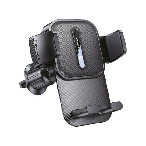 Uchwyt na telefon do samochodu uniwersalny Forcell F-Grip Guardian AV do kratki czarny Uchwyt na telefon do samochodu uniwersalny Forcell F-Grip Guardian AV do kratki czarny