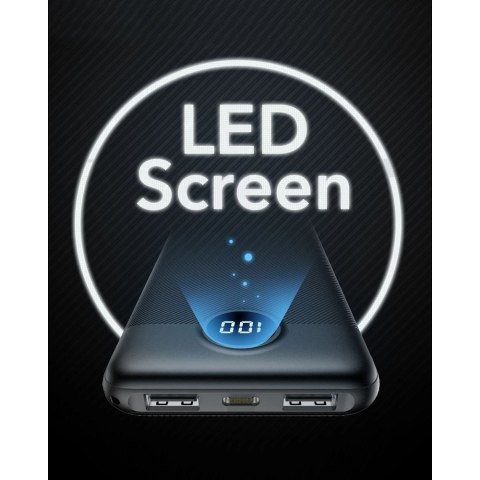 VEGER powerbank 10 000 mAh L10 (W1105) czarny EOL VEGER powerbank 10 000 mAh L10 (W1105) czarny EOL