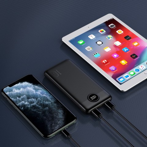 VEGER powerbank 10 000 mAh L10 (W1105) czarny EOL VEGER powerbank 10 000 mAh L10 (W1105) czarny EOL
