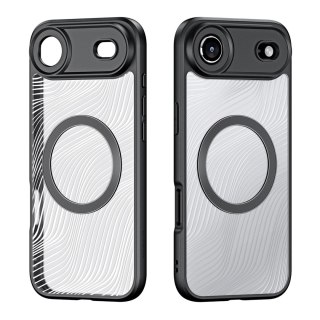 Etui Dux Ducis Aimo Mag z pierścieniem magnetycznym na iPhone 17 Air - czarne
