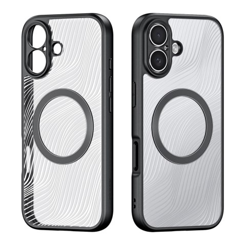 Etui Dux Ducis Aimo Mag z pierścieniem magnetycznym na iPhone 17 - czarne