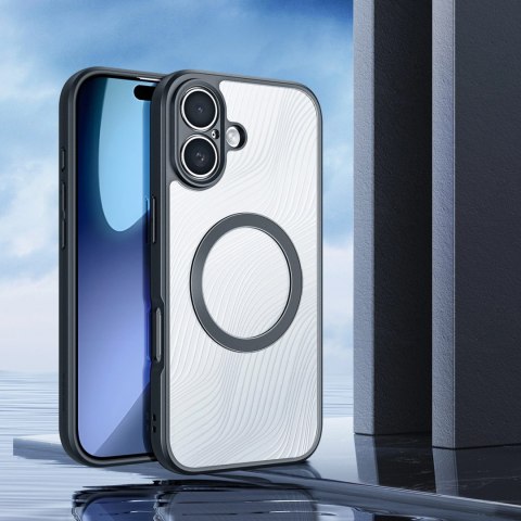 Etui Dux Ducis Aimo Mag z pierścieniem magnetycznym na iPhone 17 - czarne