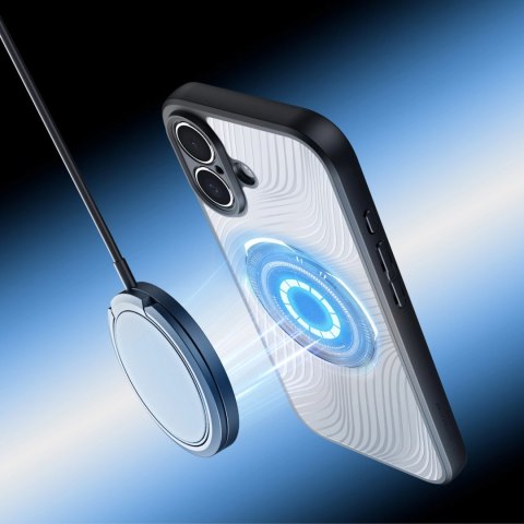 Etui Dux Ducis Aimo Mag z pierścieniem magnetycznym na iPhone 17 - czarne