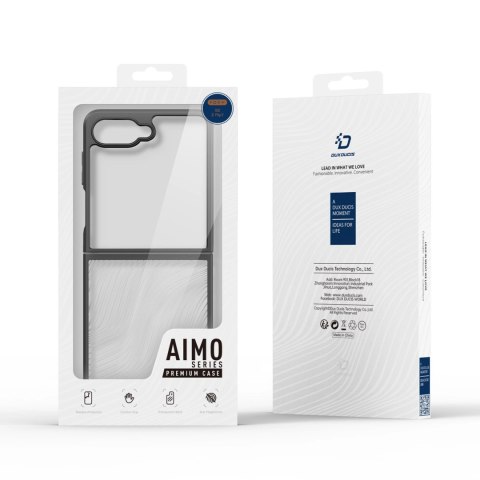 Etui Dux Ducis Aimo na Samsung Galaxy Z Flip7 - czarne