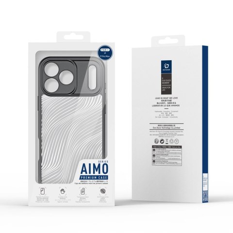 Etui Dux Ducis Aimo na iPhone 17 Pro Max - czarne