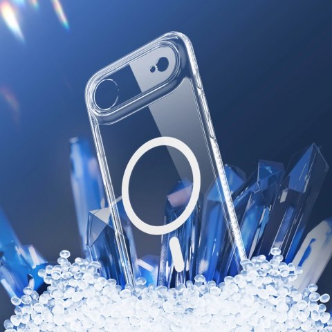 Etui Dux Ducis Clin Mag na iPhone 17 Air kompatybilne z MagSafe - przezroczyste
