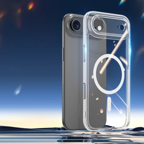 Etui Dux Ducis Clin Mag na iPhone 17 Air kompatybilne z MagSafe - przezroczyste