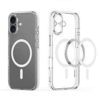 Etui Dux Ducis Clin Mag na iPhone 17 kompatybilne z MagSafe - przezroczyste