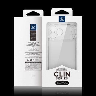 Etui Dux Ducis Clin na iPhone 17 Pro Max - przezroczyste