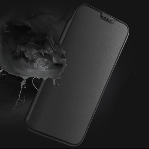 Etui Dux Ducis Skin Pro na iPhone 17 Pro z klapką i miejscem na kartę - czarne