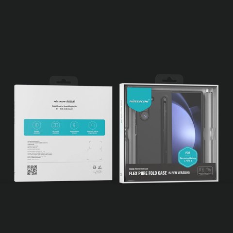 Etui Nillkin Flex Pure Fold Case na Samsung Galaxy Z Fold 6 5G - czarne Etui Nillkin Flex Pure Fold Case na Samsung Galaxy Z Fold 6 5G - czarne