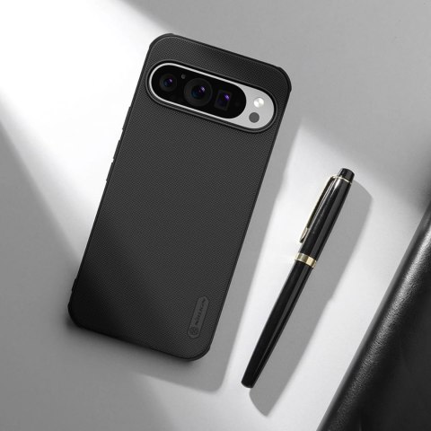 Etui Nillkin Super Frosted Shield Pro Magnetic Case do Google Pixel 9 - czarne Etui Nillkin Super Frosted Shield Pro Magnetic Case do Google Pixel 9 - czarne