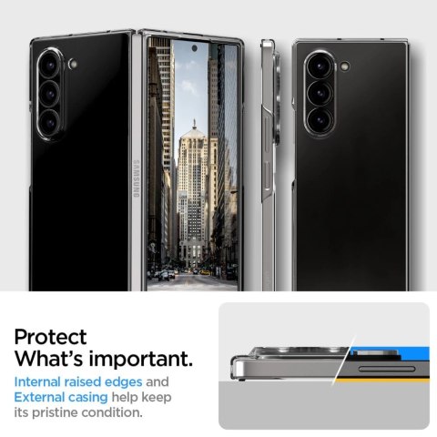 Etui Spigen Airskin na Samsung Galaxy Z Fold 6- przezroczyste Etui Spigen Airskin na Samsung Galaxy Z Fold 6- przezroczyste