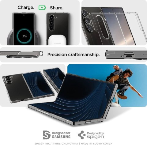 Etui Spigen Airskin na Samsung Galaxy Z Fold 6- przezroczyste Etui Spigen Airskin na Samsung Galaxy Z Fold 6- przezroczyste