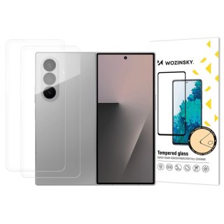 Folia ochronna Wozinsky TPU typu full body na Samsung Galaxy Z Fold 7, zestaw 2 sztuk