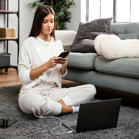 Kabel Tech-Protect UltraBoost USB-C / Lightning PD27W/3A 200 cm - szary
