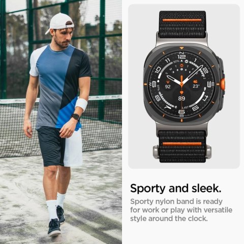 Pasek Spigen DuraPro na Samsung Galaxy Watch Ultra 47 mm - czarny
