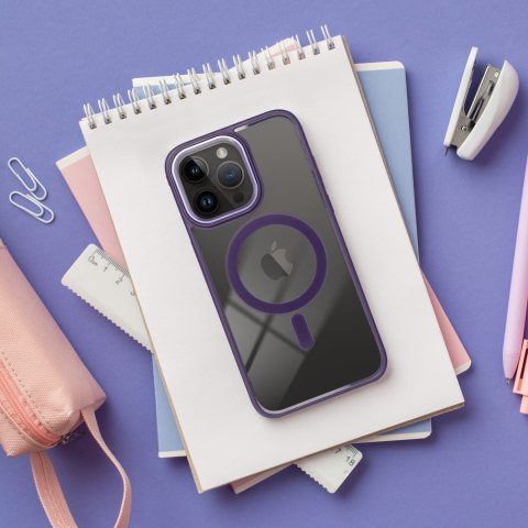Futerał COLOR EDGE MAG COVER kompatybilny z MagSafe do IPHONE 11 Pro Max fioletowy Futerał COLOR EDGE MAG COVER kompatybilny z MagSafe do IPHONE 11 Pro Max fioletowy