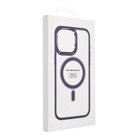 Futerał COLOR EDGE MAG COVER kompatybilny z MagSafe do IPHONE 11 Pro Max fioletowy Futerał COLOR EDGE MAG COVER kompatybilny z MagSafe do IPHONE 11 Pro Max fioletowy