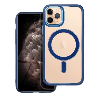 Futerał COLOR EDGE MAG COVER kompatybilny z MagSafe do IPHONE 11 Pro niebieski