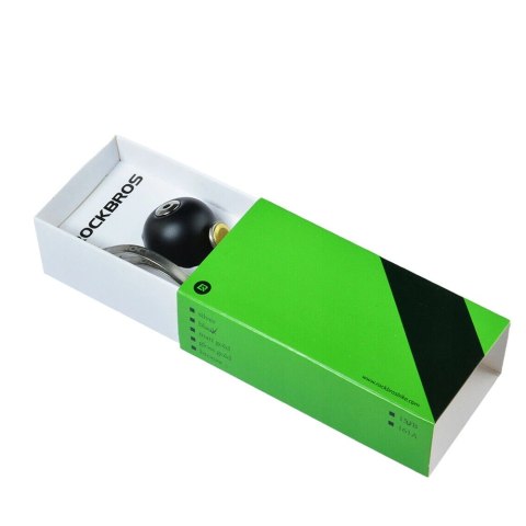 Dzwonek rowerowy Rockbros 15-1BBK retro - czarny Dzwonek rowerowy Rockbros 15-1BBK retro - czarny