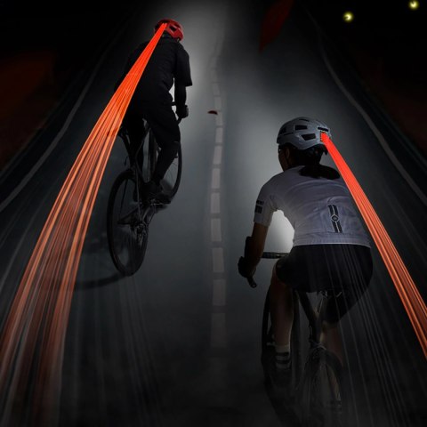 Kask rowerowy Rockbros z wbudowaną lampką - różowy Kask rowerowy Rockbros z wbudowaną lampką - różowy
