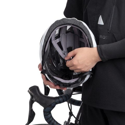 Kask rowerowy Rockbros z wbudowaną lampką - różowy Kask rowerowy Rockbros z wbudowaną lampką - różowy