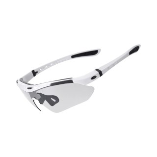 Okulary rowerowe Rockbros 10002 polaryzujące - białe