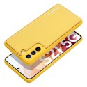 Futerał LEATHER CASE skórzany do SAMSUNG A23 5G żółty Futerał LEATHER CASE skórzany do SAMSUNG A23 5G żółty