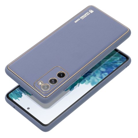 Futerał LEATHER CASE skórzany do SAMSUNG A35 5G niebieski