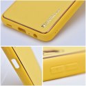 Futerał LEATHER CASE skórzany do SAMSUNG A55 5G żółty