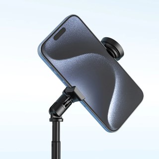Selfie stick Wozinsky WRZP1 z automatycznie rozkładanymi nóżkami, funkcja statywu, 1,7m - czarny