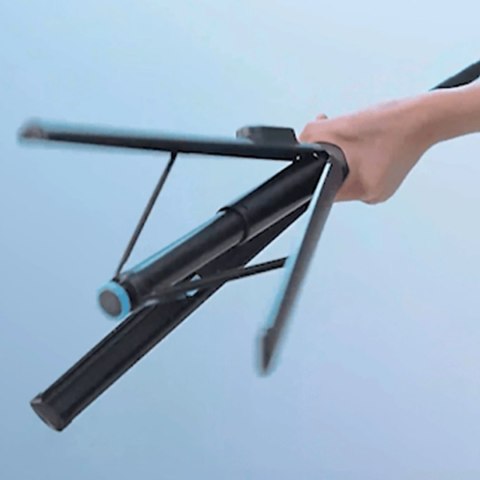 Selfie stick Wozinsky WRZP1 z automatycznie rozkładanymi nóżkami, funkcja statywu, 1,7m - czarny