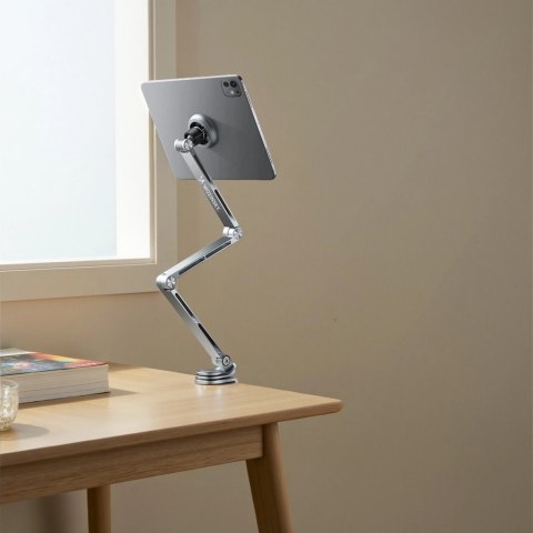 Uchwyt magnetyczny Wozinsky WTY0YS1 obrotowy 360° solidny na telefon tablet - szary Uchwyt magnetyczny Wozinsky WTY0YS1 obrotowy 360° solidny na telefon tablet - szary
