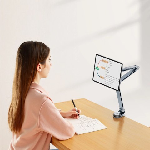 Uchwyt magnetyczny Wozinsky WTY0YS1 obrotowy 360° solidny na telefon tablet - szary Uchwyt magnetyczny Wozinsky WTY0YS1 obrotowy 360° solidny na telefon tablet - szary