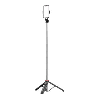 Wozinsky Selfie stick WC1Y3S teleskopowy tripod 1.3m z uchwytem na telefon - czarny
