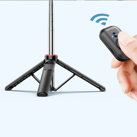 Wozinsky Selfie stick WC1Y3S teleskopowy tripod 1.3m z uchwytem na telefon - czarny Wozinsky Selfie stick WC1Y3S teleskopowy tripod 1.3m z uchwytem na telefon - czarny