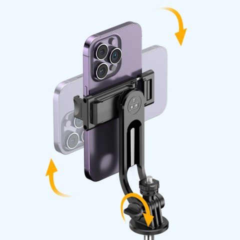 Wozinsky Selfie stick WC1Y3S teleskopowy tripod 1.3m z uchwytem na telefon - czarny Wozinsky Selfie stick WC1Y3S teleskopowy tripod 1.3m z uchwytem na telefon - czarny
