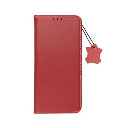 Kabura SMART PRO Book skórzana do IPHONE 16 Pro bordowy