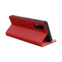 Kabura SMART PRO Book skórzana do SAMSUNG A16 5G bordowy