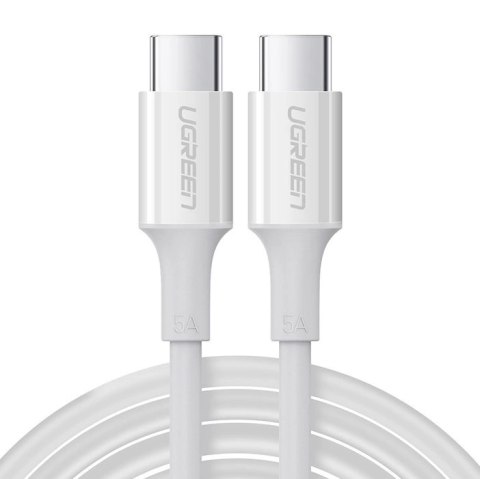 Kabel Ugreen US300 USB-C - USB-C PD QC FCP 100W 5A 480Mb/s 2m - biały